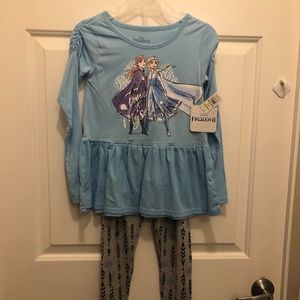 Lot of 3 items. Outfit and two pj gowns